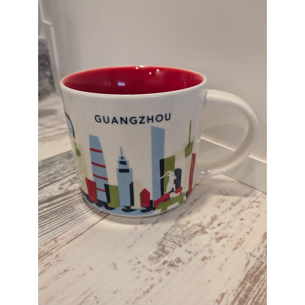 Starbucks You Are Here Series Guangzhou Ceramic Mug, 14 Oz - Picture 7 of 7